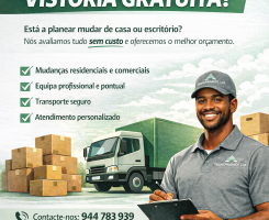 Comprar Serviço de Mudanças, Embalagens, Transporte e Armazenamento.