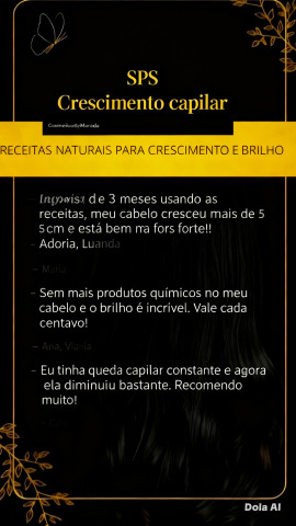 Venda SPS CRESCIMENTO CAPILAR'