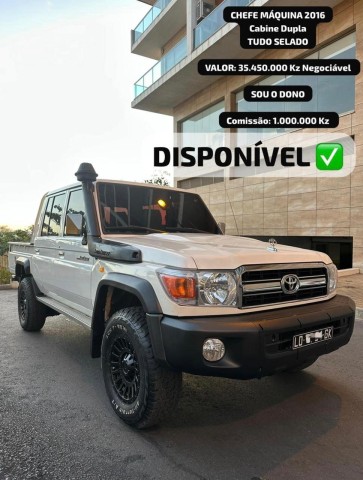 Venda Toyota Land cruiser - Chefe Máquina Cabine Dupla