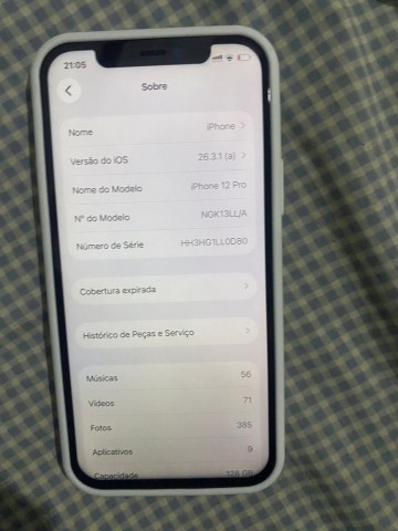 Venda Iphone 12 pro 128gb