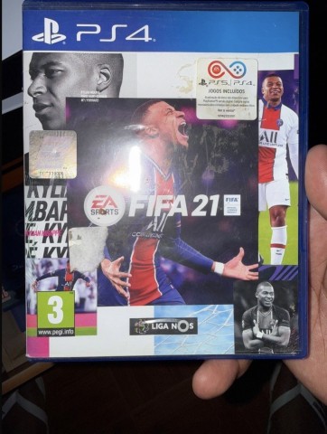Venda Jogos PS4 FIFA 21 GTA V FIFA 18. God of War