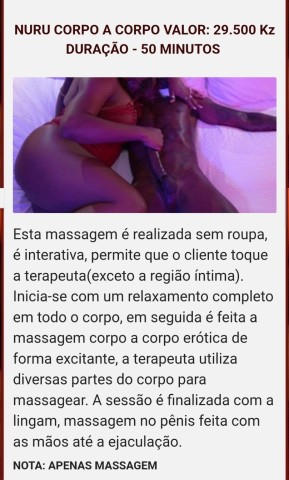 Venda Massagens | Morro Bento