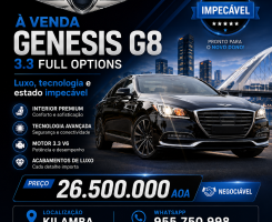 A venda Viatura Genesis G8 à Venda Corra!