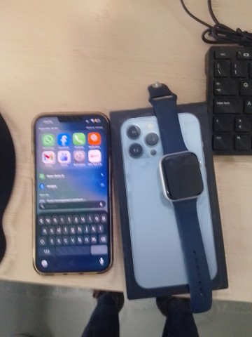 Venda Iphone 13 Pro Max com Apple Watch 6