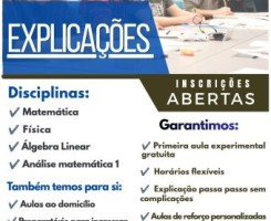 A venda Aulas em presenciais e em domicílio