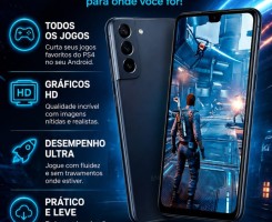 A venda Aplicativo com jogo de PlayStation 4 para telefones android