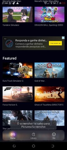 Venda Aplicativo com jogo de PlayStation 4 para telefones android