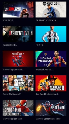 Venda Aplicativo com jogo de PlayStation 4 para telefones android