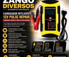 Comprar CARREGADOR DE BATERIAS AUTOMOTIVA 12V