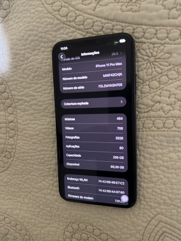 Venda Iphone 11 Pro Max de 256 GB