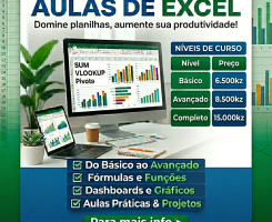 Comprar Aulas de Excel