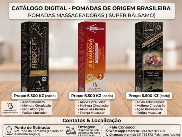 Venda Pomadas Para Massagem