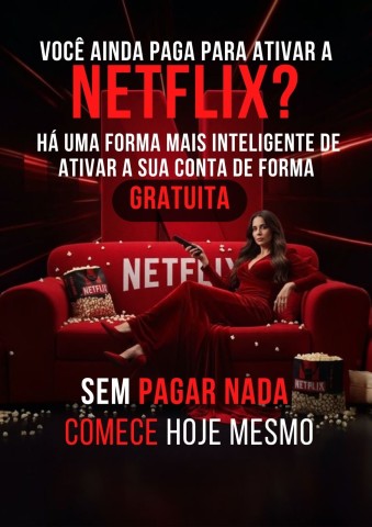 Venda TV SEM LIMITES (Netflix)