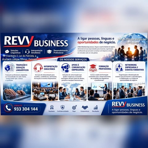 Venda Revv Business e os seus Serviços