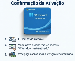 A venda Windows 11 Pro RETAIL | Licença Digital Vitalícia **45% OFF...