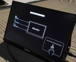 A venda Tela 16'' Polegadas Portátil Touch Screen