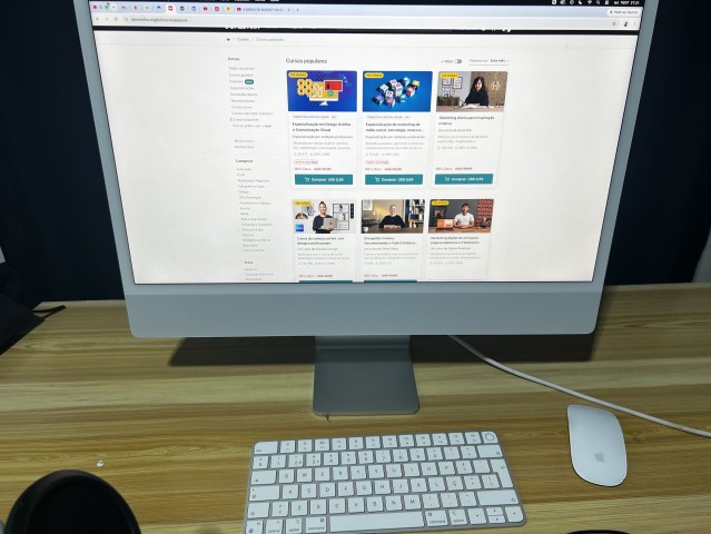 Venda Apple iMac 24 inch 8GB Silver