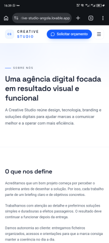Venda Criação de Sites Profissionais para Empresas