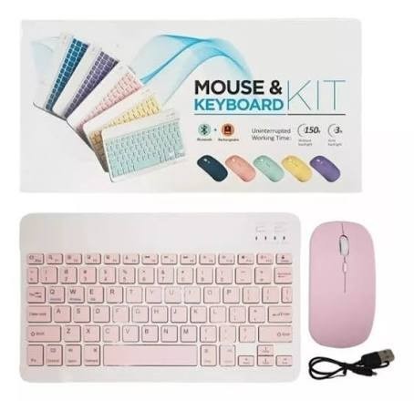 Venda Kit Mini Teclado e Mouse Bluetooth