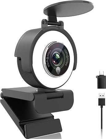 Venda Webcam FullHD 1080p USB com rRng Light