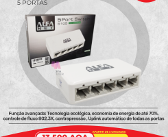 A venda Switch de Rede 5 Portas