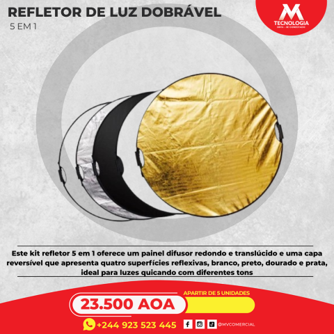 Venda Refletor de Luz Dobrável 5x1