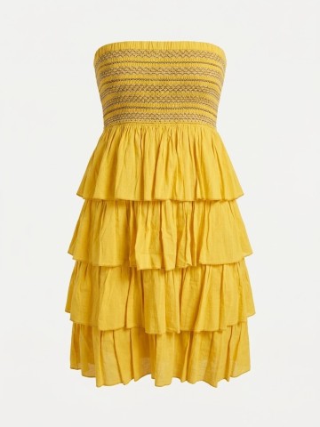 Venda Vestido Amarelo Curto