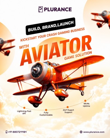 Venda Create a Next-Level Crash Gaming Experience with Aviator Clone Script