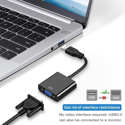 Venda Adaptador USB para VGA