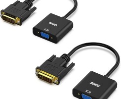 A venda Adaptador DVI para VGA