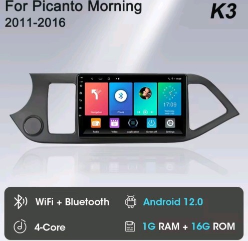 Venda REPRODUTOR DE VIDEO E AUDIO KIA PICANTO 2011-2016