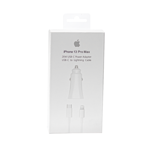 Venda Carregador para Carro Apple 20W USB-C com Cabo Lightning para iPhone