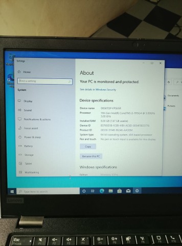 Venda PC portátil Lenovo I3 11Geração