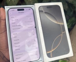 A venda IPhone 16 pro max