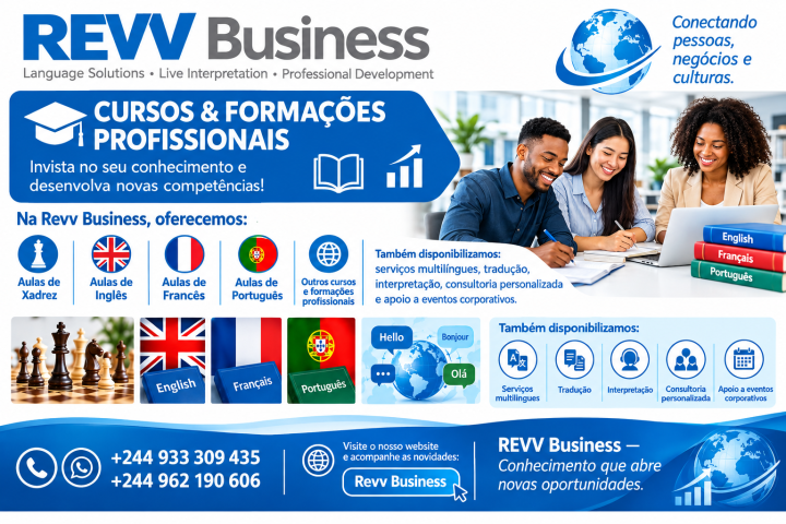 Venda Formaçoes profissionais em Luanda