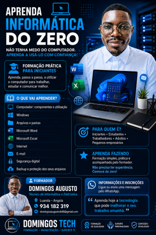 Venda SUPORTE INFORMÁTICO PARA EMPRESAS LUANDA