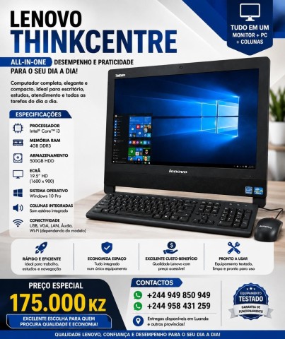 Venda LENOVO THINKCENTRE ALL-IN-ONE