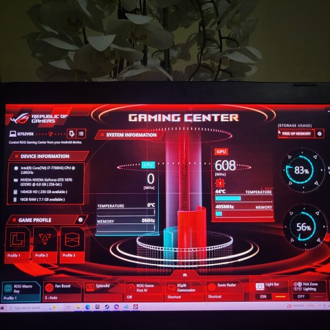 Venda Asus G752VSK Jogos e Trabalho pesado