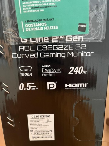 Venda Computador Gamer + Monitor Gamer AOC 240HZ
