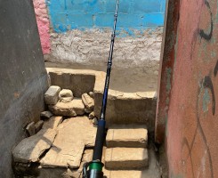 A venda Cana de Pesca com Carreto + Linha Pronta para Pescar