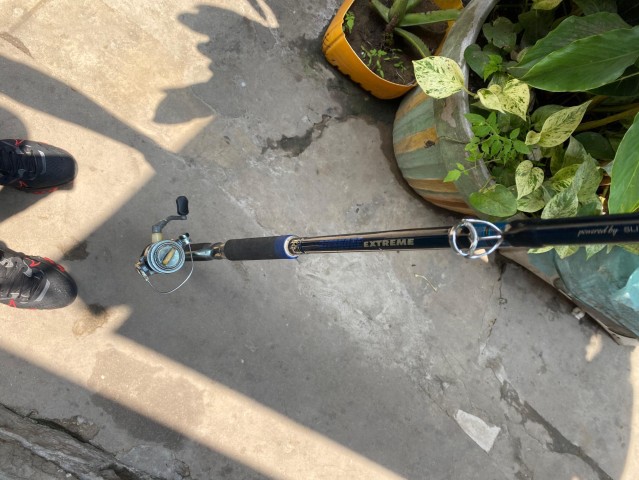 Cana de Pesca com Carreto + Linha Pronta para Pescar