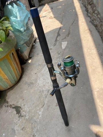 Cana de Pesca com Carreto + Linha Pronta para Pescar