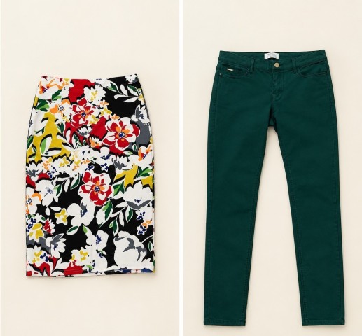 Calça e saia