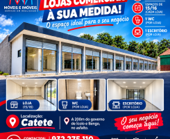 A venda LOJAS COMERCIAIS À SUA MEDIDA CATETE