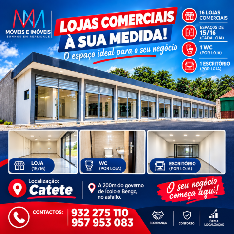 LOJAS COMERCIAIS À SUA MEDIDA CATETE