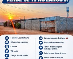 A venda GRANDE OPORTUNIDADE VENDE-SE T3 NO ZANGO 3, EM FASE DE ACABA...