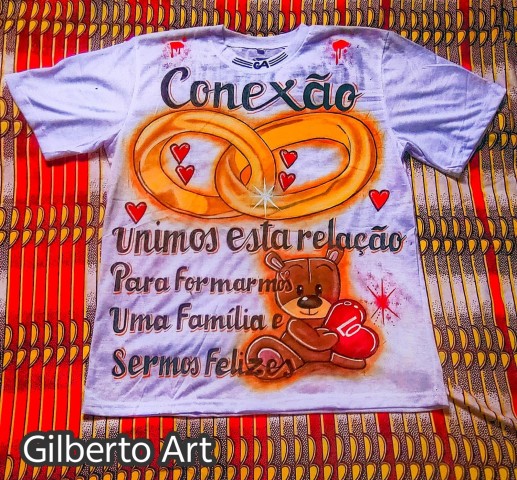 T-Shirts Personalizadas Gilberto Art 4.000 Kz