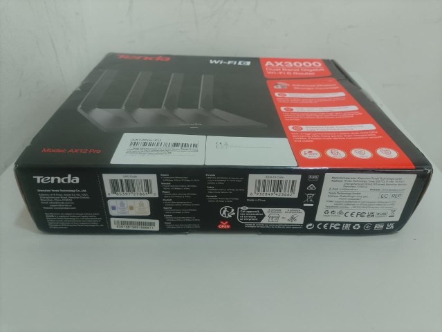 Roteador WiFi 6 Tenda AX12 Pro AX3000
