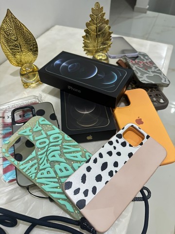 IPHONE 12 PRO MAX - DOURADO & PRATEADO
