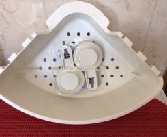 Comprar Prateleira de canto c ventosa do Ikea
